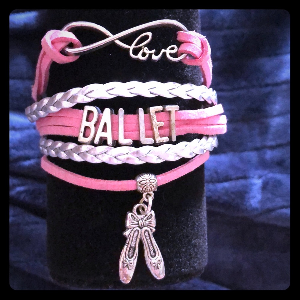 Balletcore Dance‎ Leather Charm Bracelet